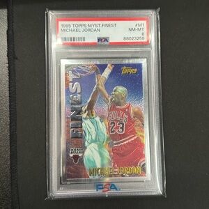 1995 TOPPS MYST.FINEST MICHAEL JORDAN